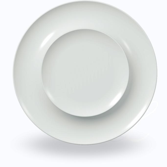 Raynaud Lunes plate deep 17 cm centre rond 