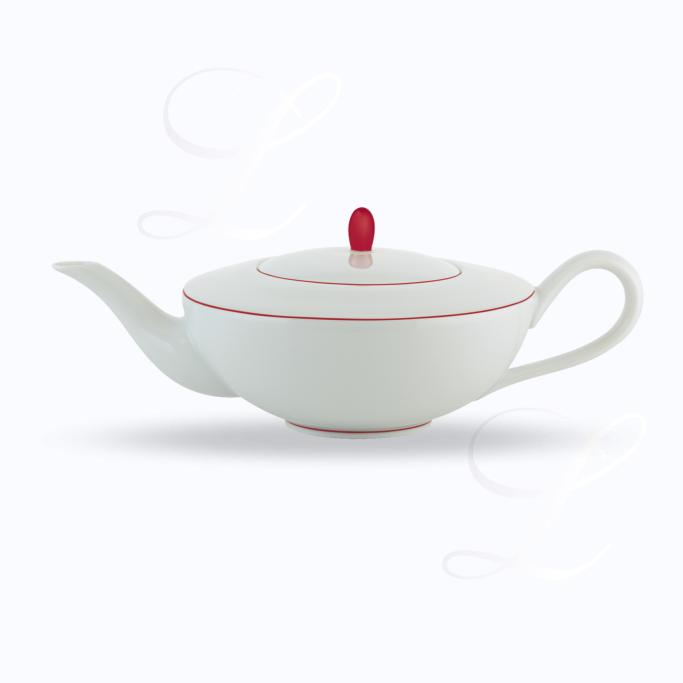 Raynaud Monceau Rouge Vermillon coffee/tea pot 