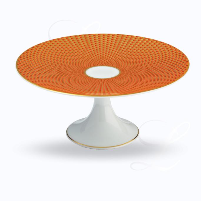 Raynaud Tresor cake stand orange