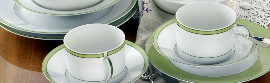 Raynaud Tropic Vert dinnerware