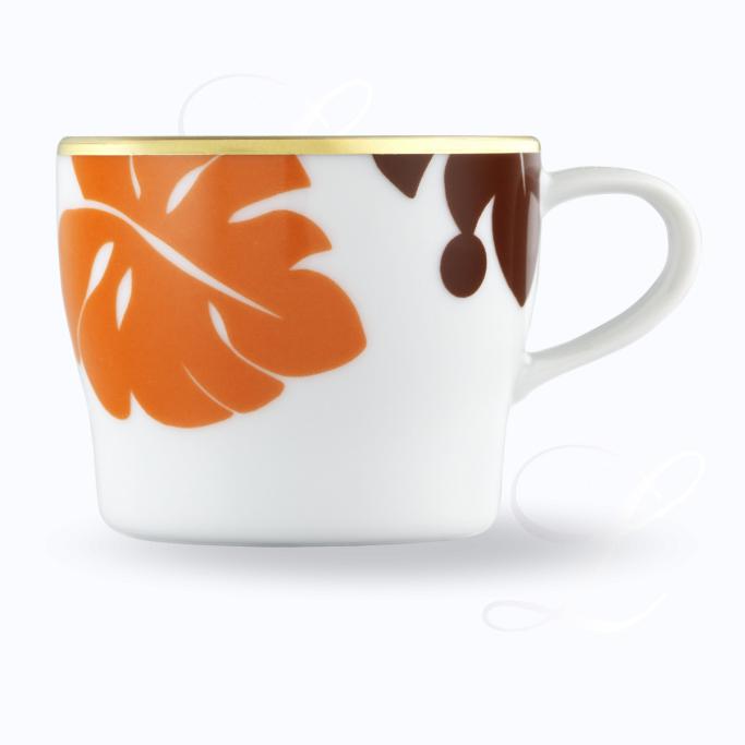 Fürstenberg Aureole Coloree mocha cup orange/marone