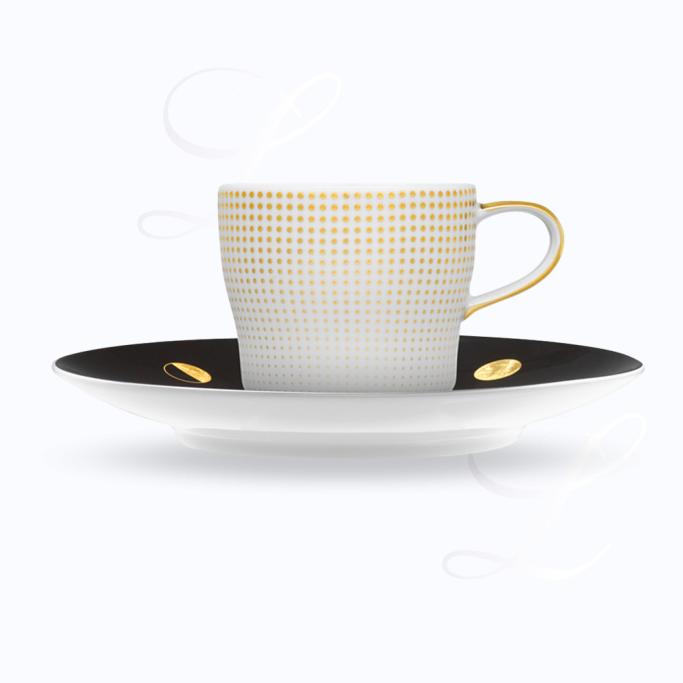 Fürstenberg Clair de Lune mocha cup w/ saucer 