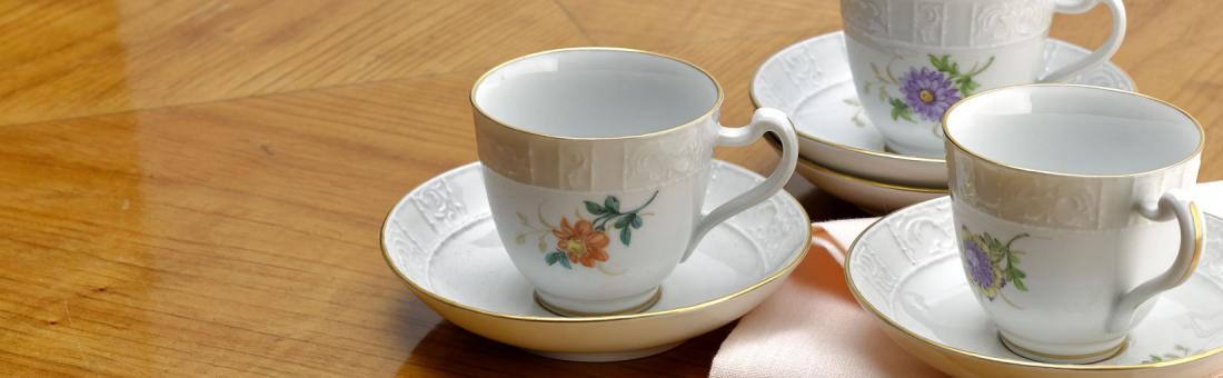 Dresden Porcelain Ludwigsburger Relief dinnerware