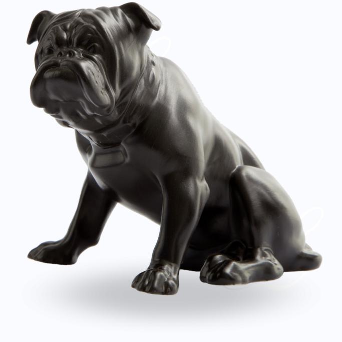 Gräfenthal by Reichenbach Dogs schwarz Gräfenthal by Reichenbach Dogs schwarz   Bulldogge  Porzellan