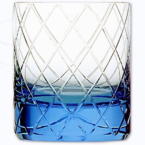 Moser Bonbon Moser Bonbon  Double Old Fashioned  aquamarin  Glas