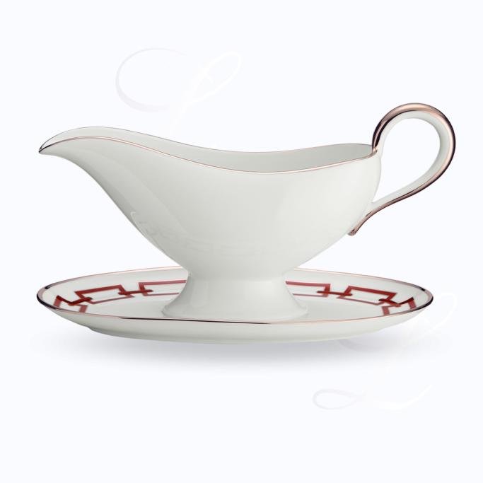 Richard Ginori Catena Scarlatto gravy boat 