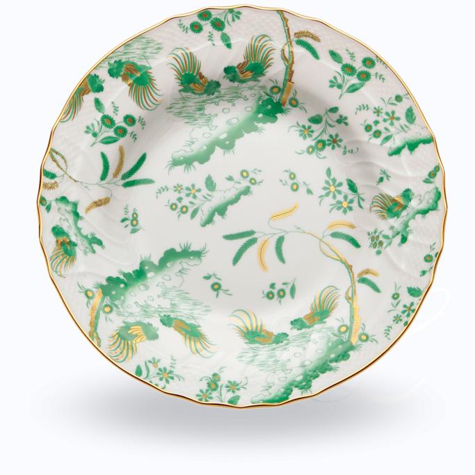 Richard Ginori Oro di Doccia Giada soup plate 