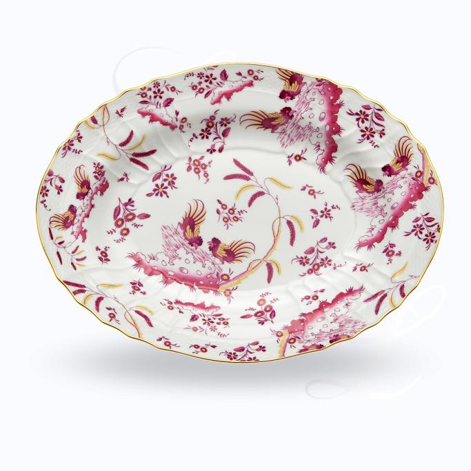 Richard Ginori Oro di Doccia Magenta platter oval 