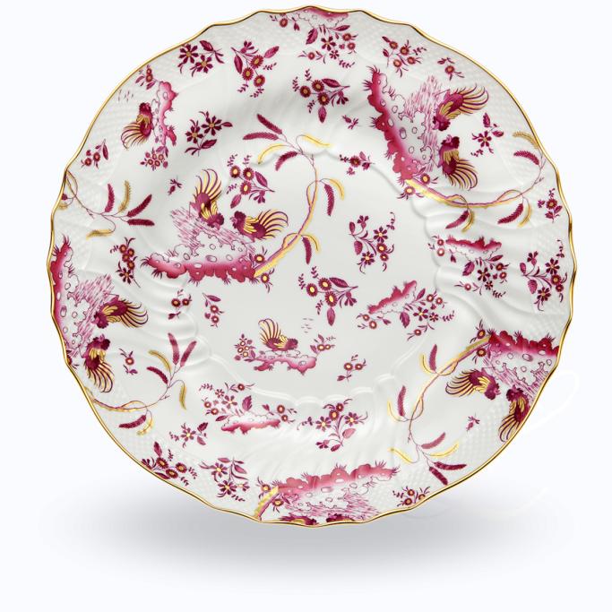 Richard Ginori Oro di Doccia Magenta platter round 