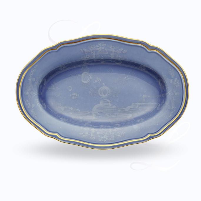 Richard Ginori Oriente Italiano Pervinca Gold pickle dish 