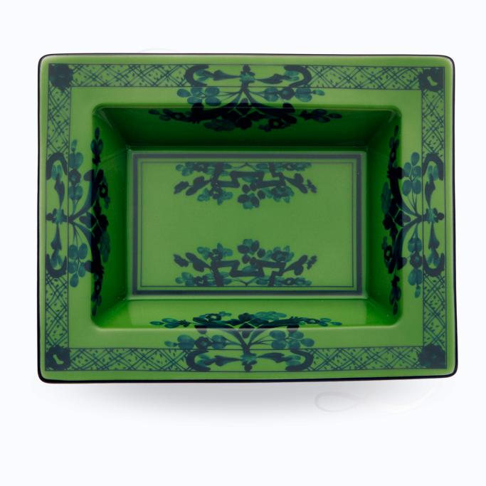 Richard Ginori Oriente Italiano Malachite Vide-poche oblong 