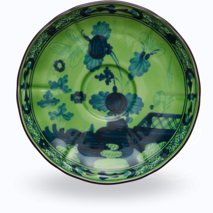 Richard Ginori Oriente Italiano Malachite saucer for teacup 