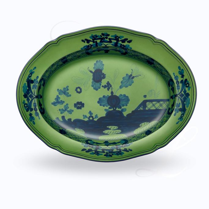 Richard Ginori Oriente Italiano Malachite platter oval 38 cm 