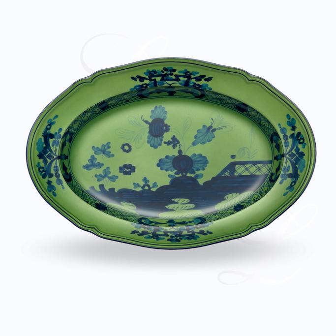 Richard Ginori Oriente Italiano Malachite pickle dish 