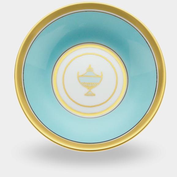 Richard Ginori Contessa Indaco porcelain  - from cake platter to bowl 14