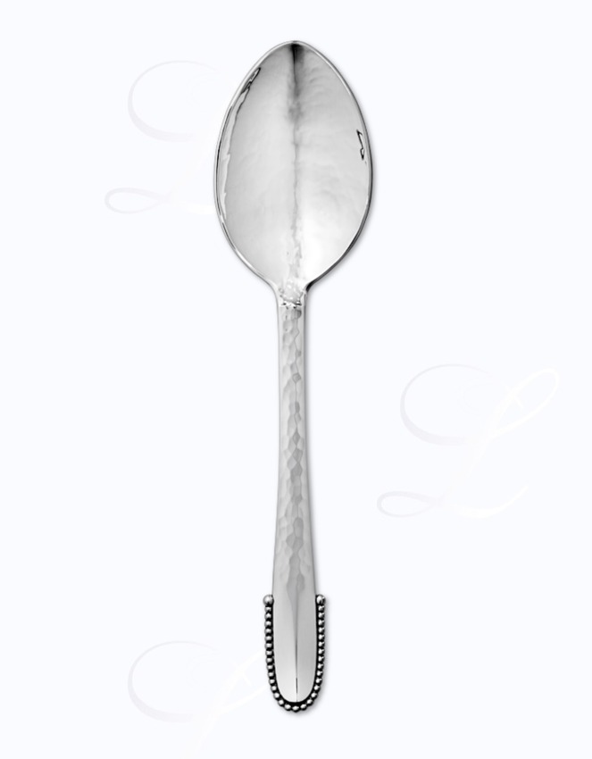 Georg Jensen Beaded dessert spoon 