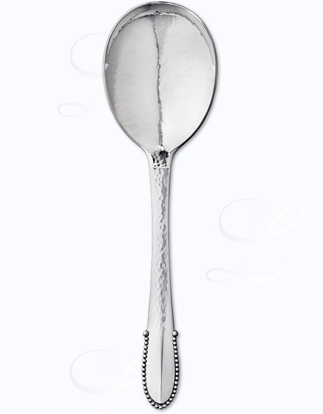 Georg Jensen Beaded vegetable serving spoon 