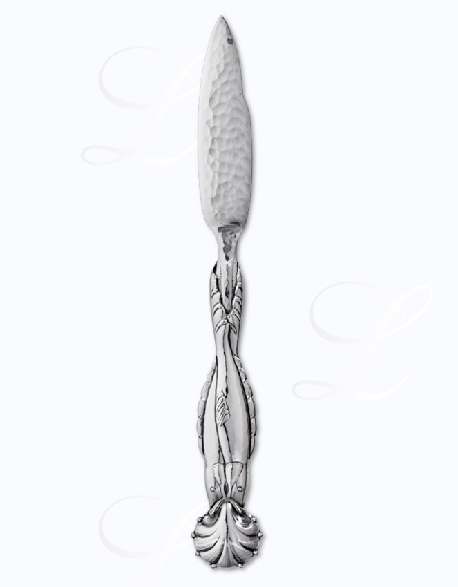 Georg Jensen Ornamental Georg Jensen Ornamental  Fischmesser NO. 55  Echtsilber