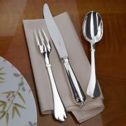 Puiforcat cutlery in silver plated - the entire collection