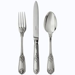 Puiforcat cutlery Molière Mascaron