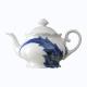 Reichenbach Blue Flou teapot large 