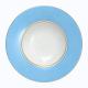 Reichenbach Colour I Blau soup plate w/ rim 