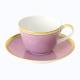 Reichenbach Colour I Violett Reichenbach Colour I Violett  Cappuccinotasse  und Untertasse  Porzellan