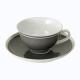 Reichenbach Colour IV Grau Reichenbach Colour IV Grau  Teetasse  und Untertasse  Porzellan