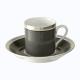 Reichenbach Colour IV Grau mocha cup w/ saucer 