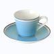 Reichenbach Colour Sylt Blau coffee cup w/ saucer 