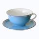 Reichenbach Colour Sylt Blau breakfast cup w/ saucer 