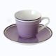 Reichenbach Colour Sylt Flieder coffee cup w/ saucer 