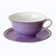 Reichenbach Colour Sylt Flieder breakfast cup w/ saucer 