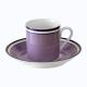 Reichenbach Colour Sylt Flieder mocha cup w/ saucer 