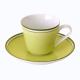 Reichenbach Colour Sylt Grün coffee cup w/ saucer 