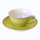 Reichenbach Colour Sylt Grün teacup w/ saucer 