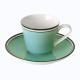 Reichenbach Colour Sylt Türkis coffee cup w/ saucer 