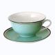 Reichenbach Colour Sylt Türkis breakfast cup w/ saucer 