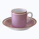 Reichenbach Colour Sylt Violett mocha cup w/ saucer 