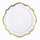 Reichenbach Taste Step Gold II dinner plate round 