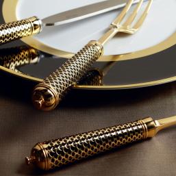 Ercuis cutlery Calypso Noir