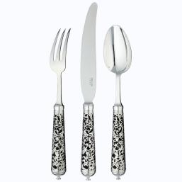 Ercuis cutlery Insolent Noir