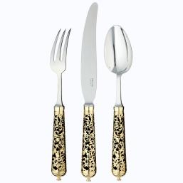 Ercuis cutlery Insolent Noir