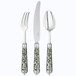 Ercuis cutlery Insolent Vert