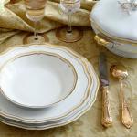 Raynaud Porzellan Argent Polka Or