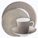 Raynaud Porzellan Minéral Irisé Warm Grey