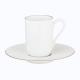 Raynaud Monceau Platine coffee cup w/ saucer 