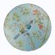 Raynaud Paradis bread plate turquoise