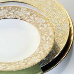 Raynaud Porzellan Salamanque Or Blanc