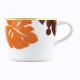 Fürstenberg Auréole Colorée mocha cup orange/marone